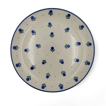 Talerz 23,5cm - / Ceramika Artystyczna Bolesławiec / 266 / 135/