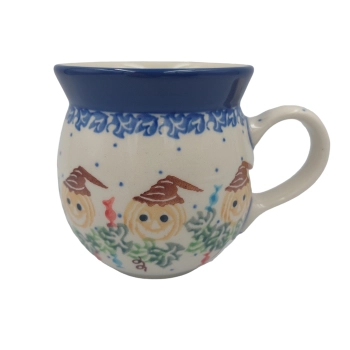 KUBEK CZESKI 250ML  - ceramika Bolesławiec