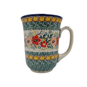 KUBEK 500ML - / Ceramika Artystyczna Bolesławiec / 812 / U4849 / Gatunek 1