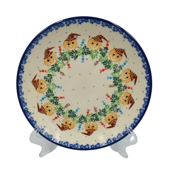 TALERZ 20CM  - ceramika Bolesławiec